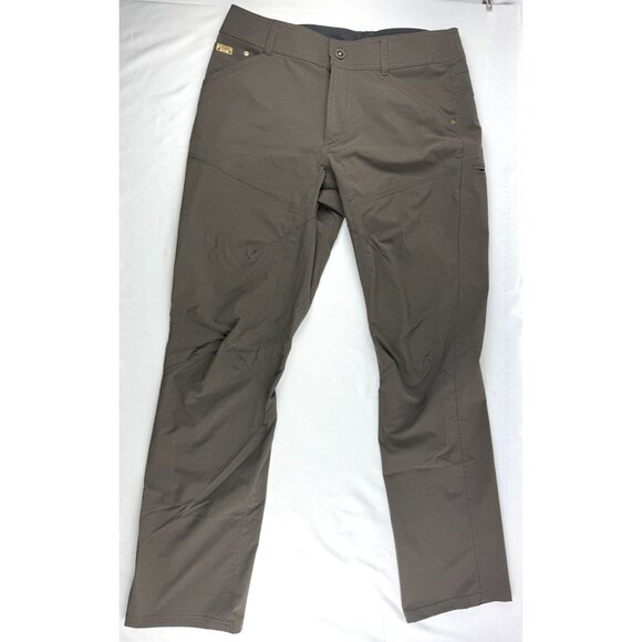 Kuhl Silencr Pants Mens 32X 32 Brown Outdoors Hiking Rip Stop - Picture 2 of 13
